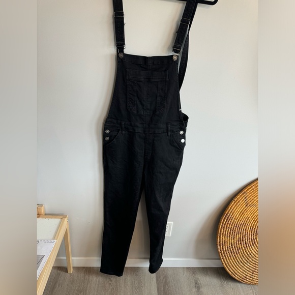 Kansan size medium cotton black overalls - Picture 4 of 8